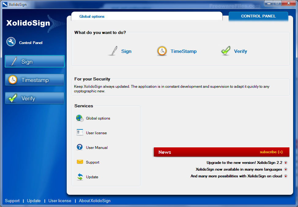 Screenshot for: XolidoSign 2.2.1.44