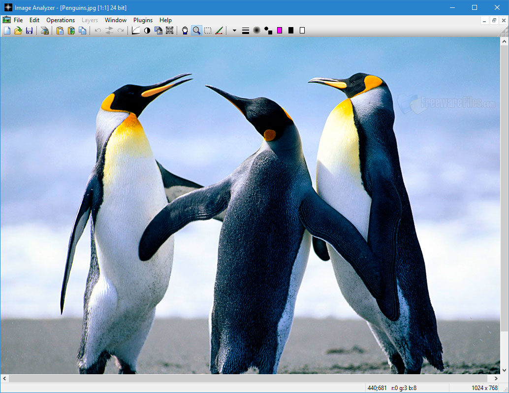 Screenshot for: Image Analyzer 1.40