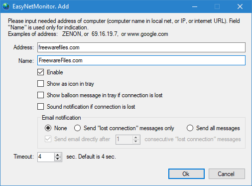 Screenshot for: EasyNetMonitor 2.9.0.2