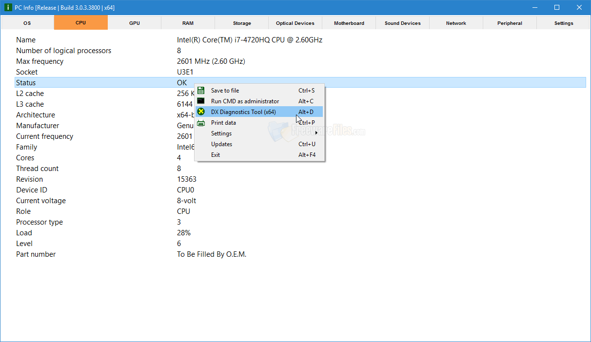 Screenshot for: PC Info 3.7.1.585