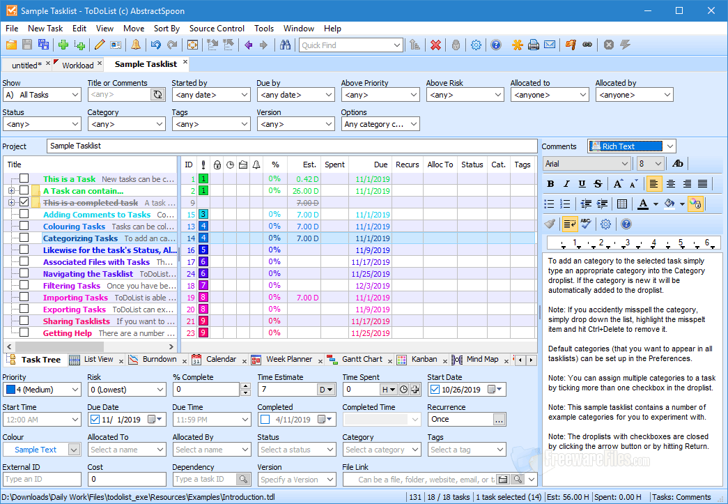 Screenshot for: ToDoList 7.2.23.0