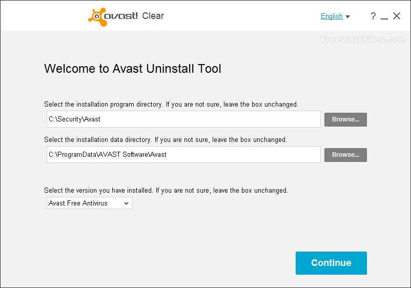 Screenshot for: Avast Clear 20.2.5130