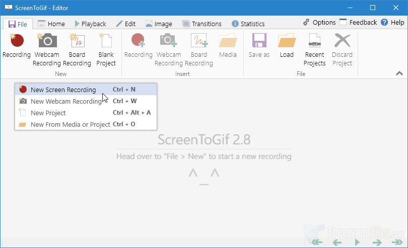 Screenshot for: Screen to GIF 2.22.1
