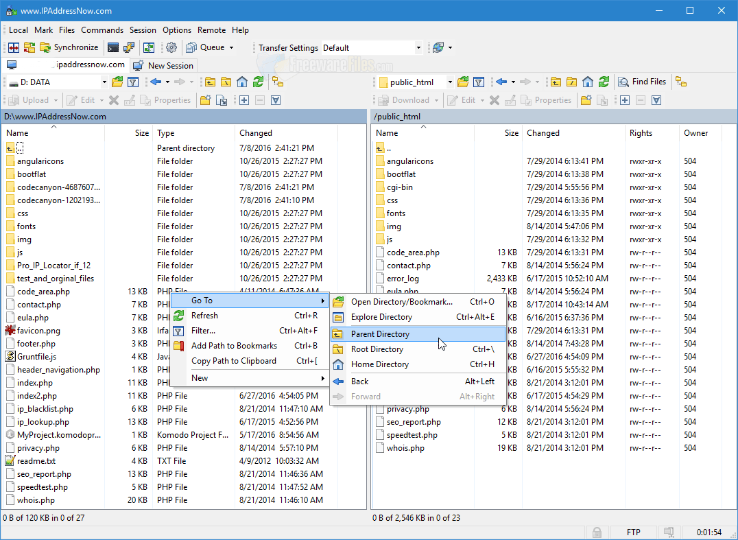 Screenshot for: WinSCP Portable 5.17.3