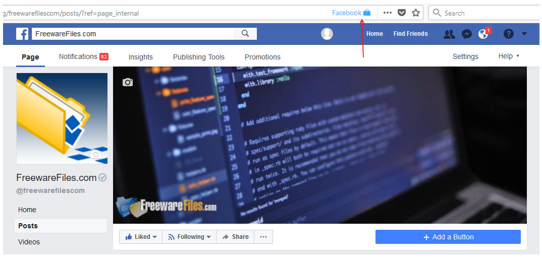 Screenshot for: Facebook Container 2.1.0