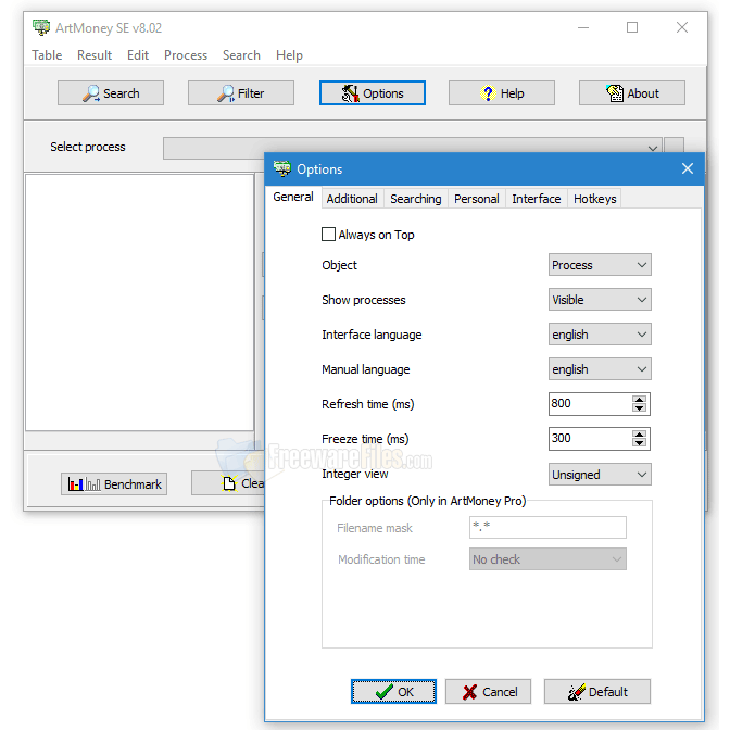 Screenshot for: ArtMoney SE 8.07.2