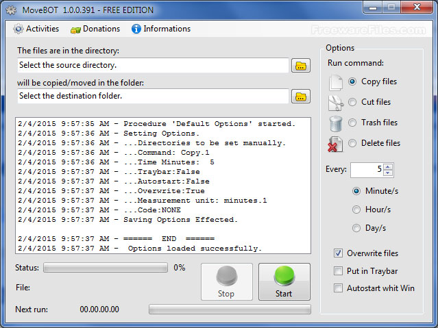 Screenshot for: MoveBOT 2020.03.29