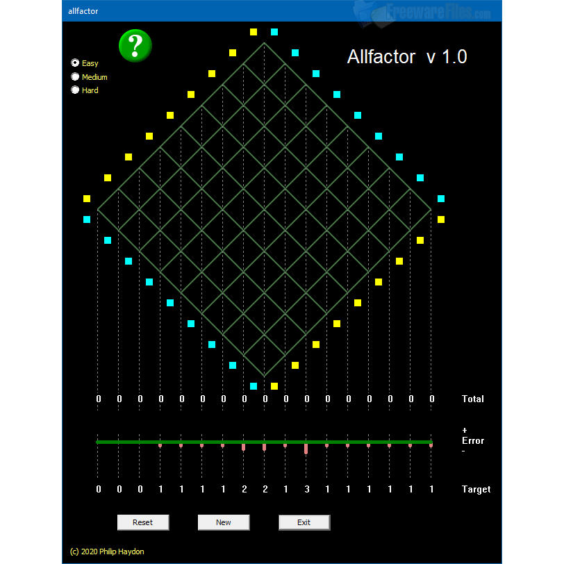 Screenshot for: Allfactor v1.0