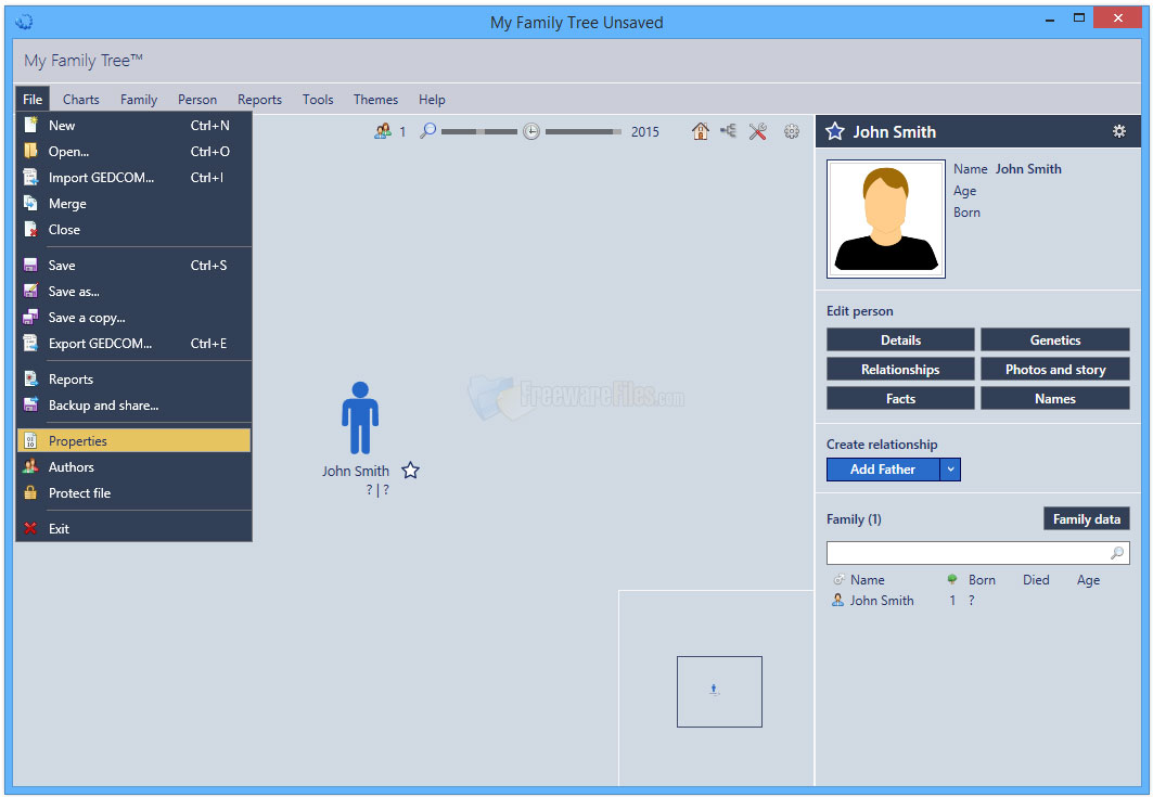 Screenshot for: My Family Tree 9.3.1.0